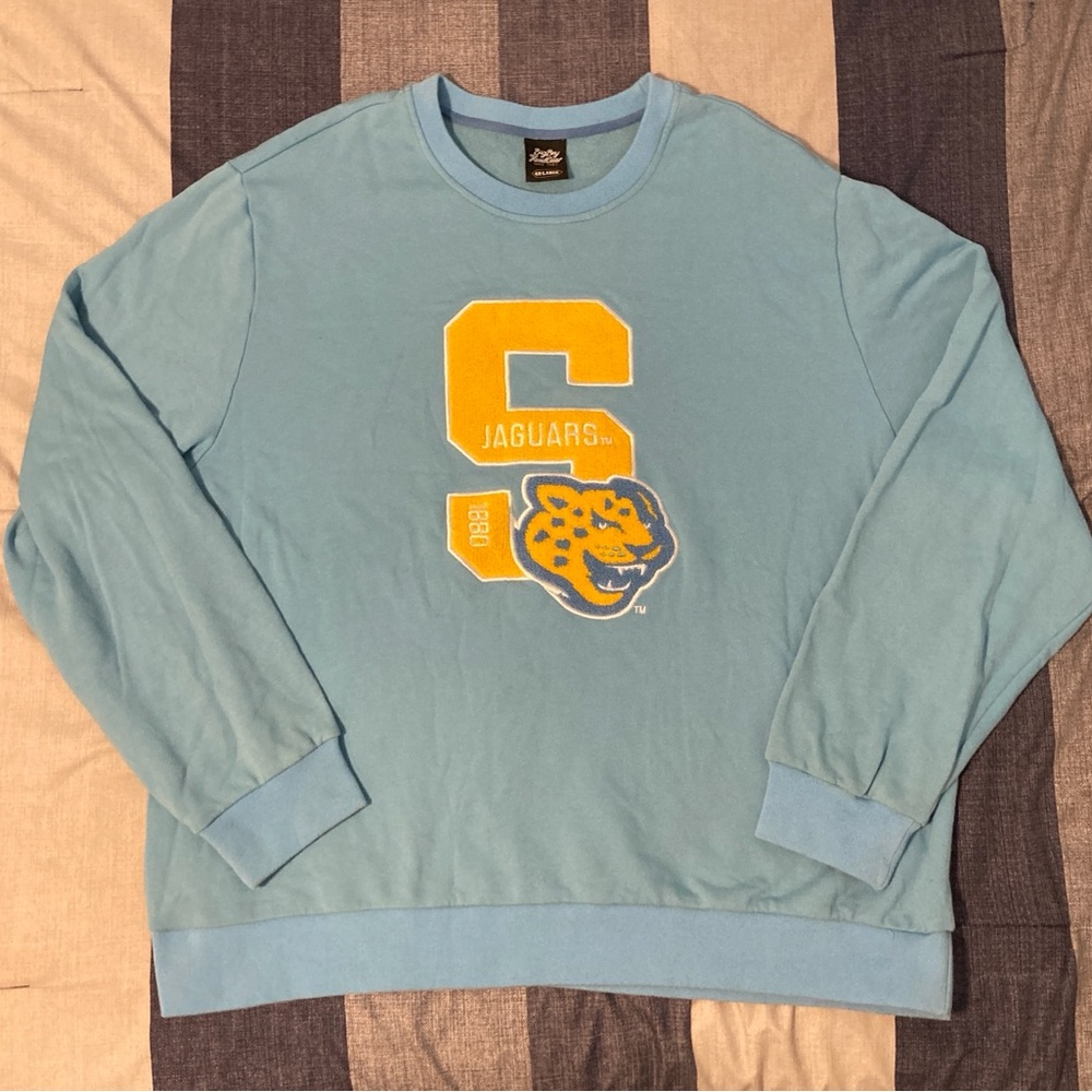 Big Boy Headgear Southern Jaguars Mens Crewneck Sweater Sz 4XL